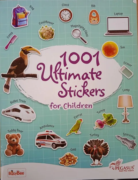 1001 Ultimate Sticker Book for Children – Stickers for Fun, Learning & Creativity