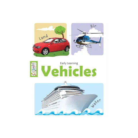 Early Learning Vehicles Board Book for Kids – Transport & Vehicle Picture Book ( Age 1+ Years )