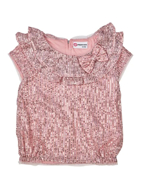 Girls Sequins Top 18012