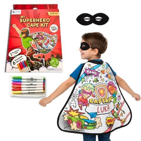 Colour Your Superhero Cape