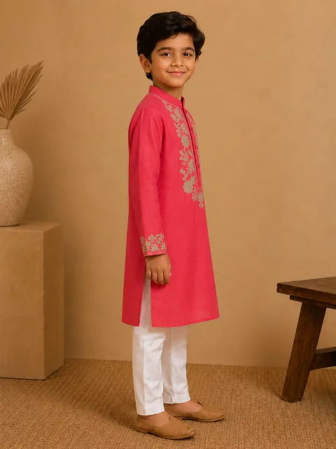 Dilbaug Embroidery Kurta Set