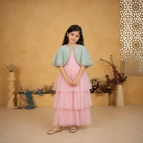 Aafreen Cape Skirt Set