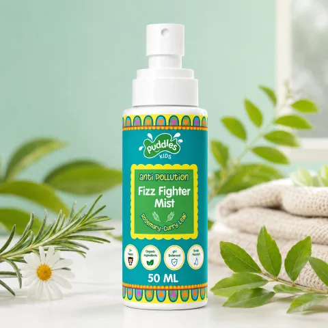 Puddles Kids Anti Pollution Fizz Fighter Mist