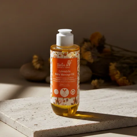 Organic Calendula Baby Massage Oil (200ml)