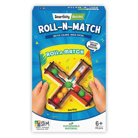 Roll n Match Game - Ages 6-12 Years