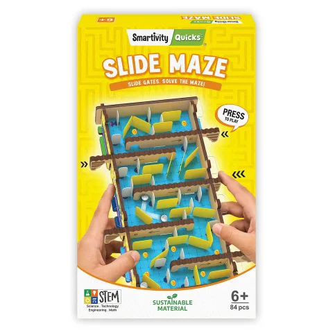Slide Maze Puzzle - Ages 6-10 Years