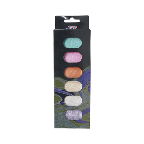 Smily Kiddos Metallic Paint Set – 6 Colors Purple