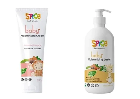 Baby Moisturising-Cream 50g Pure & Beyond Cold pressed Shea Butter & Almond Oil for Baby Body Moisturing