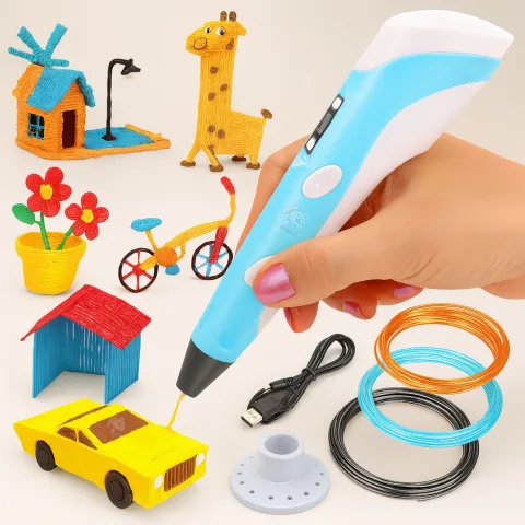 Storio 3D Pen with Adapter