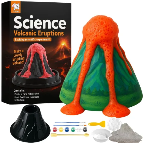Storio Volcano Eruption DIY Science Kit for Kids