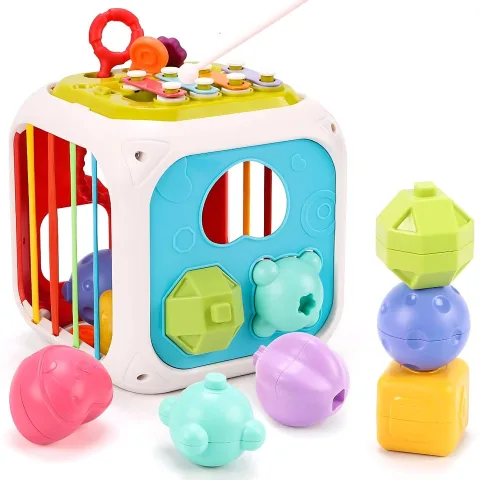 Storio 7 in 1 Baby Sensory Toy for Kids 1-3 Years
