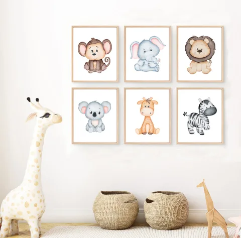 Cutie Jungle Frames Set