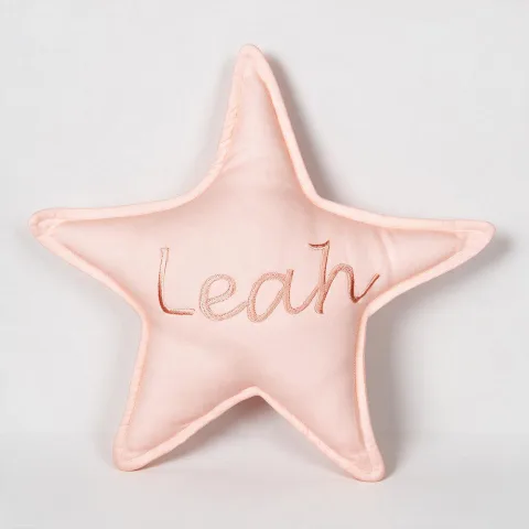 Solid Pink Star Crib Toy 1 Pcs