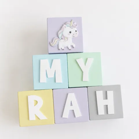 Name Blocks - Quirky