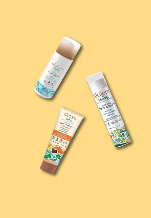 Tikitoro Teens Morning Skin + SPF Routine