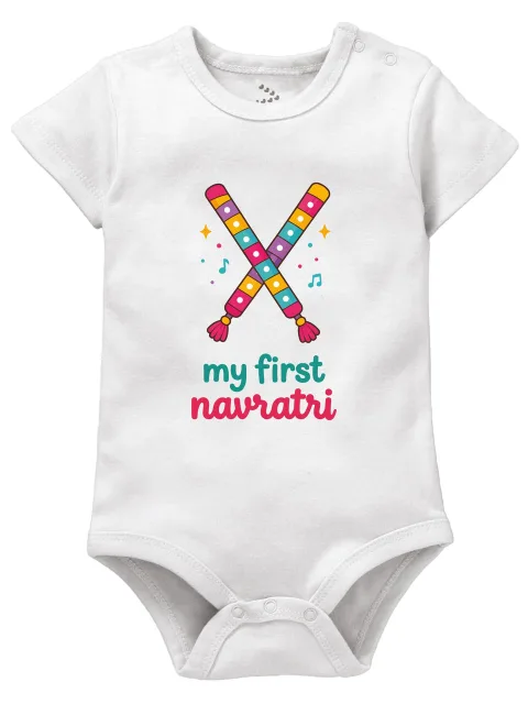 My First Navratri Dandiya - Onesie