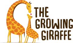 The Growing Giraffe logo
