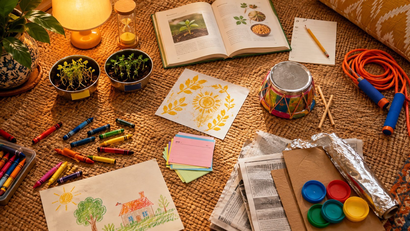 Creativity Activities for 8-10 Year Olds at Home: 5 Open-Ended Art Projects