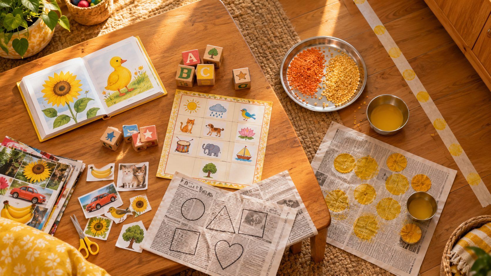 Literacy Activities for 2-3 Year Olds at Home: Build Print Awareness Without Screens