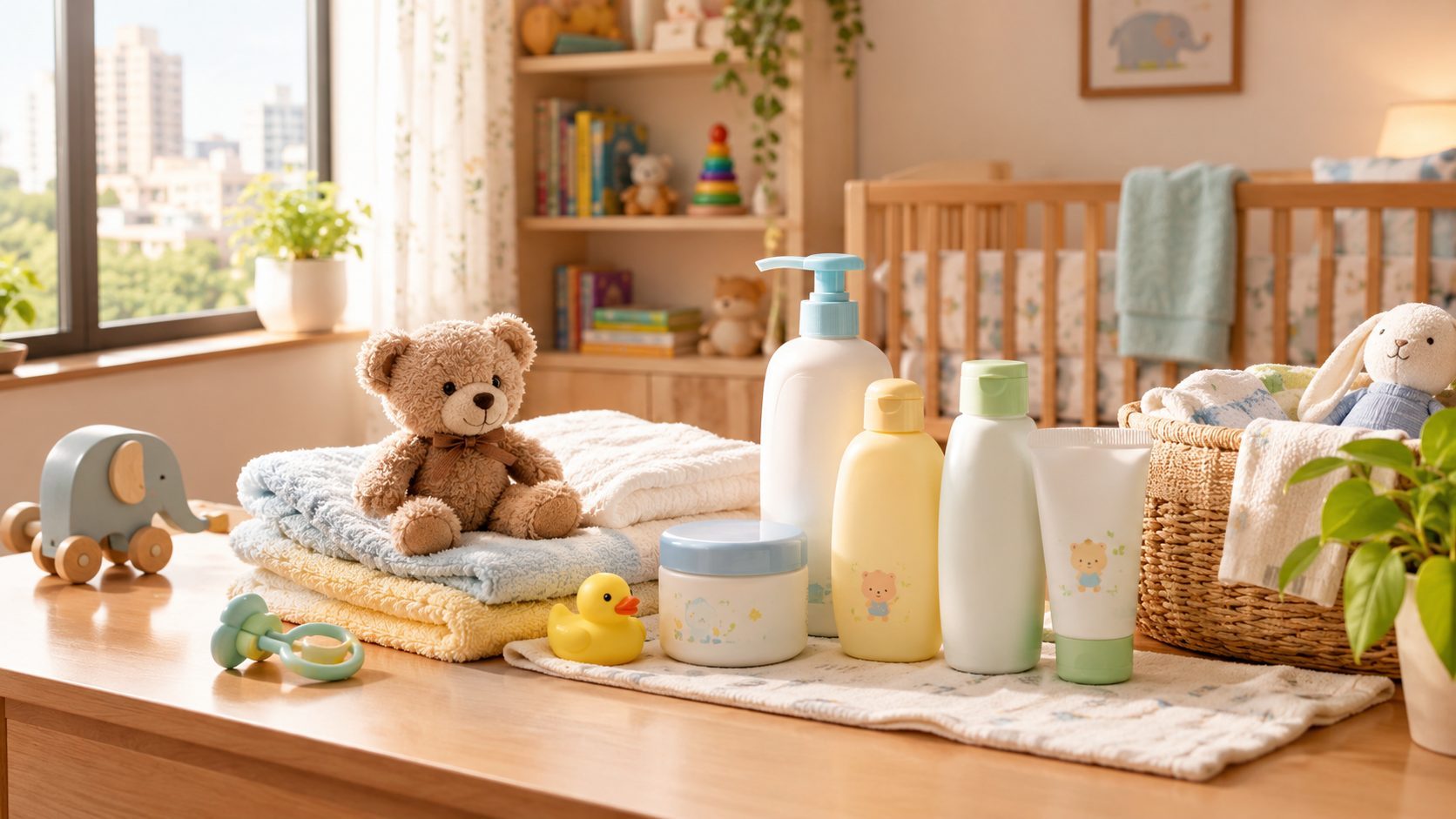 Newborn Baby Skincare Essentials: 3-Product Starter Kit for First-Time Parents