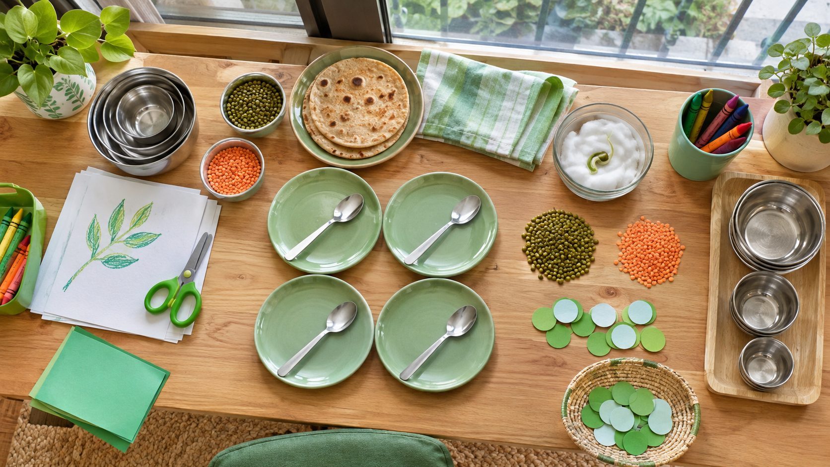 5 Kitchen Counting Activities for 3–5 Year Olds at Home