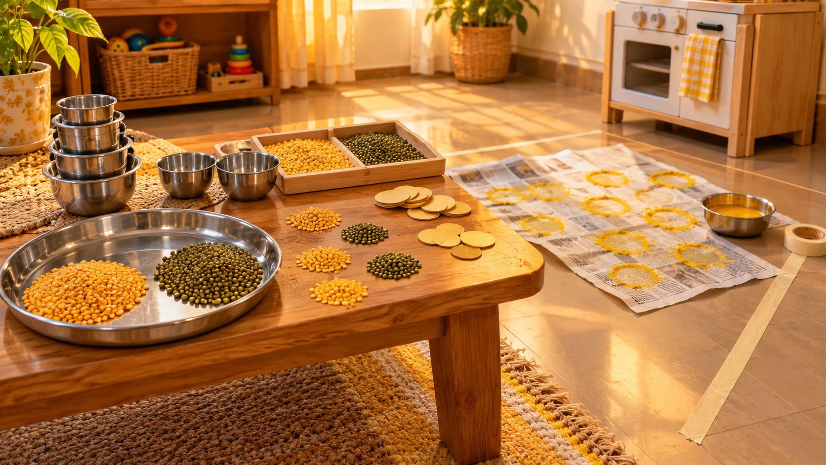 Counting Activities for 2-3 Year Olds: 5 Kitchen Games Using Everyday Items