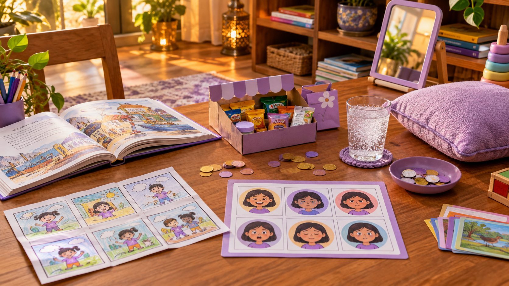 Social Skills Activities for 5-8 Year Olds at Home: 5 Everyday Games That Build Emotional Vocabulary