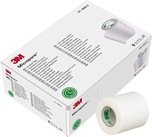 3M Micropore Medical Tape 24 mm x 9.14 m (for emergency re-taping)