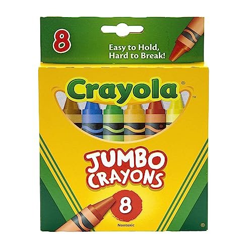 Crayola Jumbo Crayons Set - 8 Colors