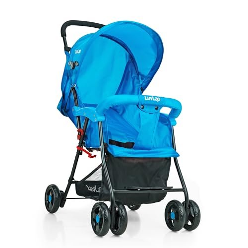 LuvLap Sports Stroller with Hand Brake Lever