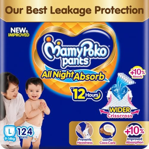 MamyPoko Pants Large Size Diaper (9-14kg)