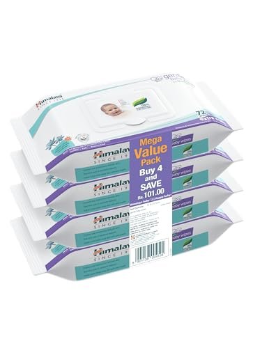 Himalaya Baby Wipes - 72 Count Pack