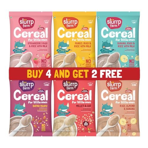Slurp Farm Organic Ragi Porridge for Babies