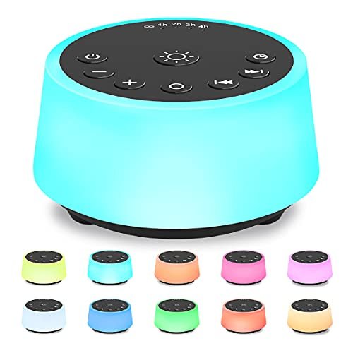 LittleHippo Moodlight White Noise Machine and Sleep Light