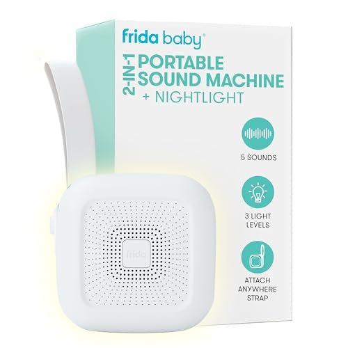 Fridababy Shusher White Noise Machine (or equivalent Indian brand: VR Shusher Baby White Noise Machine)