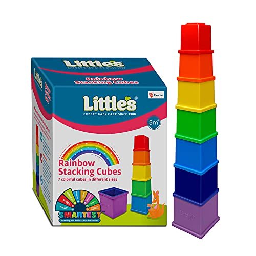 Little Tikes Rainbow Stacking Rings - Primary Colors