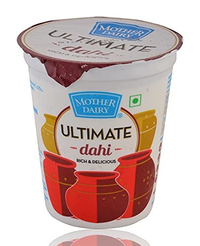 Mother Dairy Plain Yogurt 400g