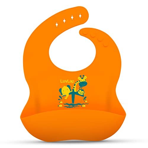 LuvLap Waterproof Baby Bibs