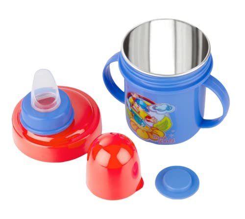 Baby Moo Stainless Steel Sippy Cup, 250 ml