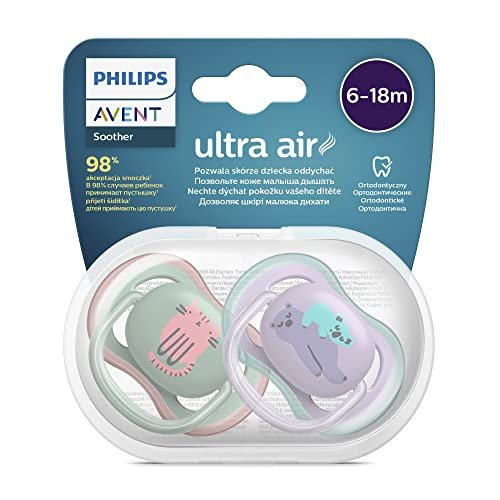 Avent Ultra Soft Pacifier 6-18 Months (2-Pack)