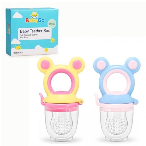 Pigeon Silicone Teether with Handle (Sensory Bites)
