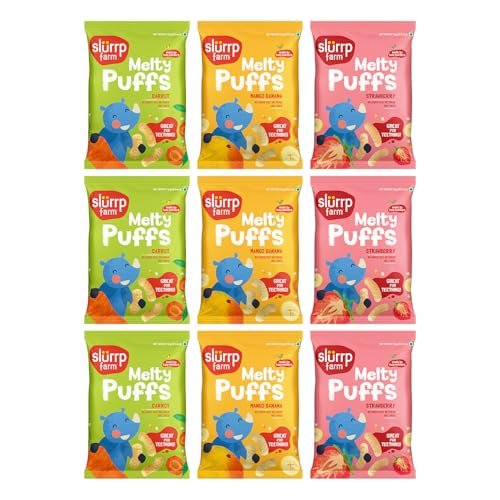 Slurp Farm Organic Millet Puffs