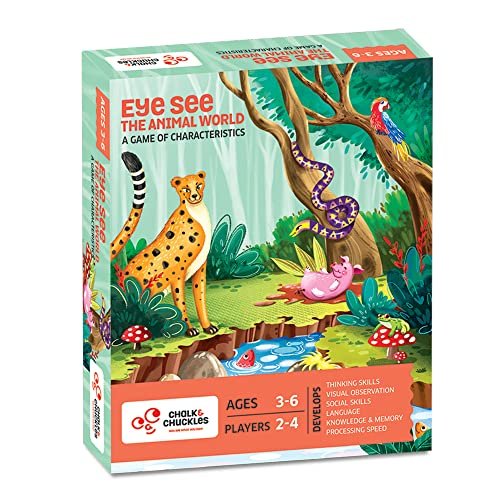 Chalk and Chuckles Animal Snap Card Game