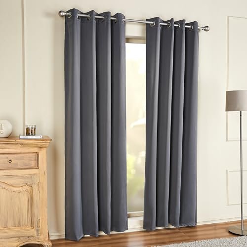 Solimo Blackout Curtains with Noise Reduction