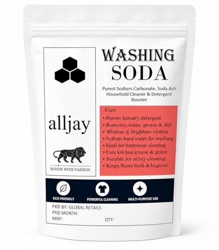 Washing Soda (Sodium Carbonate) - 500g Pack