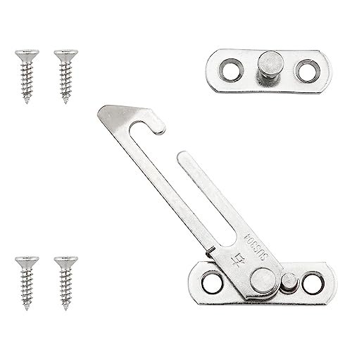 SafeGuard Casement Window Restrictor Lock - Stainless Steel