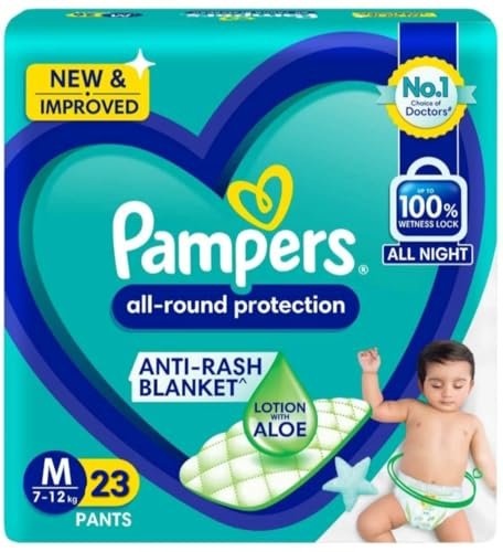 Pampers All Round Protection Diaper Pants - Medium (M) (6-11 kg)