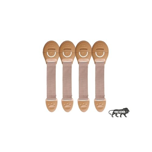 Sunbaby Cabinet and Drawer Safety Locks (Pack of 4)