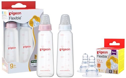 Pigeon SofTouch Silicone Bottle 240ml