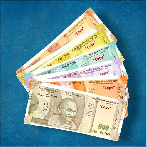 PinPoint Play Money Set with Coins and Notes (Indian Rupees)